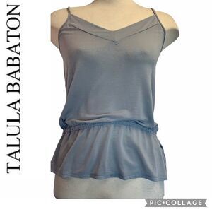 ARITZIA Talula Babaton gray tank top camisole Sz S